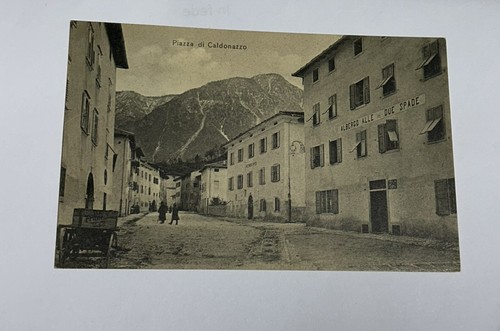 Cartolina piazza caldonazzo - cartolina,