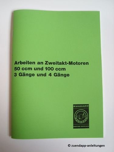 Zündapp lavoro sul motore - , a