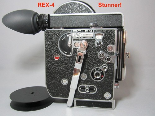 Bolex rex reflex 16mm movie - rex-4,