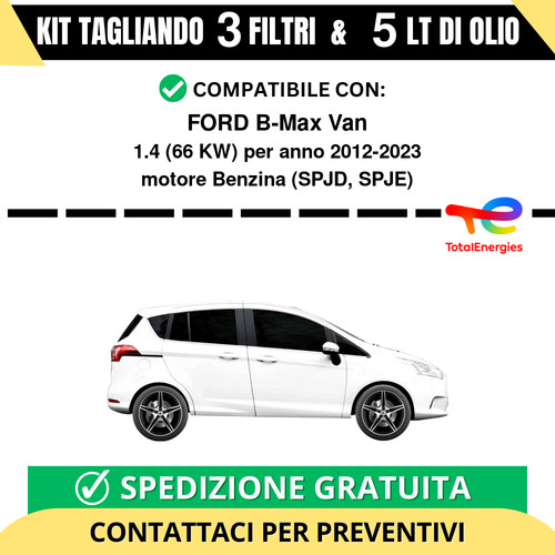 Tagliando per ford max - per, b-max