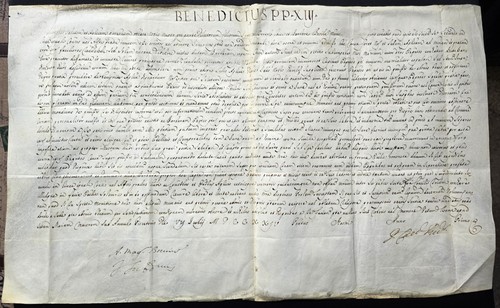 1724 breve papale - 1724,