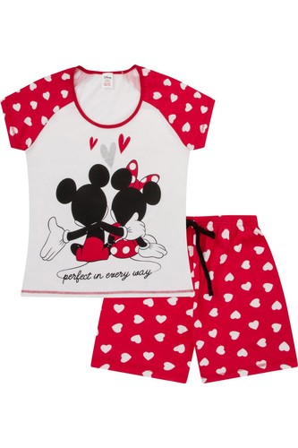 Pigiama corto donna disney - pigiama,