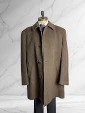 Cappotto vintage loden marrone
