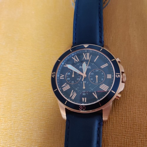 Orologio fossil fs5237 blu con - fossil,