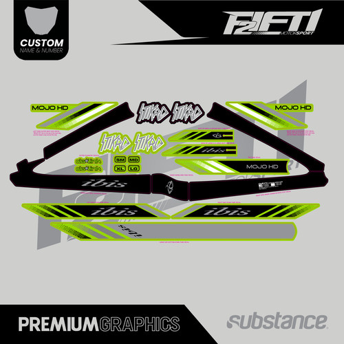 Kit grafica decalcomania 17 - kit, 16