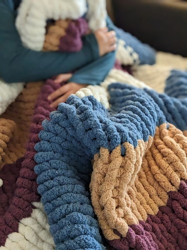 Coperte ciniglia realizzate - ciniglia,