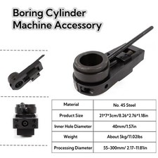 Testa alesatrice 40 mm per alesatrice linea barra accessori utensile nero