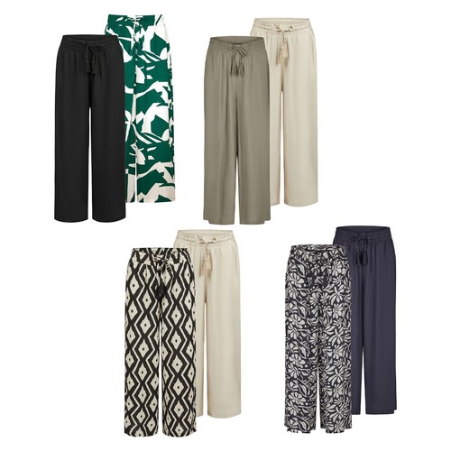 Denimfy pantaloni palazzo - pantaloni,