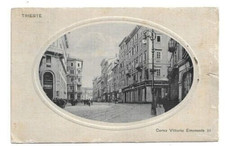 CARTOLINA DI TRIESTE ,CORSO