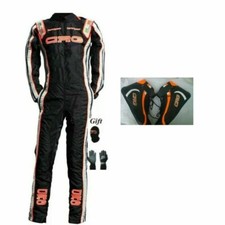 Tuta corsa kart ricamata - tuta,