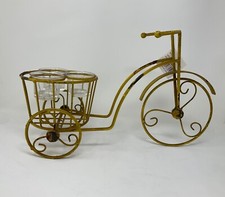 Portacandele triciclo rustico