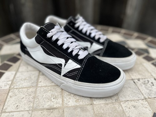 Vans old skool warp nero - vans,
