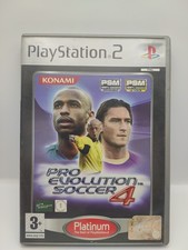 Pro Evolution Soccer 4 PES 2004 Playstation 2 PS2 Sony Platinum