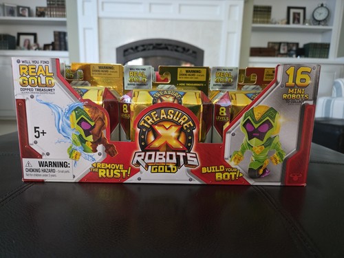 Treasure robots gold - x,