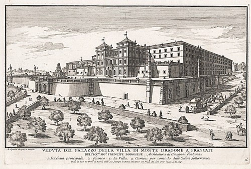 Villa mondragone monte porzio - villa,