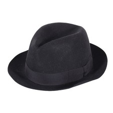 Cappello Donna Borsalino Feltro Nero Taglia XS - Italia