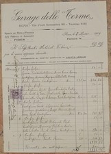 FATTURA GARAGE DELLE TERME