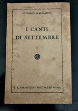 I canti di settembre. V