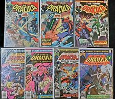TOMB OF DRACULA - BRONZE AGE - ORIGINALI USA 1973/1979 - ALTA QUALITA - DETTAGLI