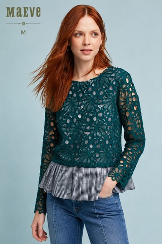Top donna maeve gingham - top,