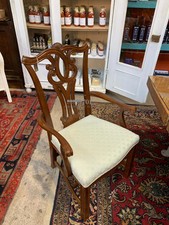 Sedia intagliatrice da pranzo