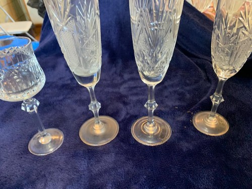 Bicchieri cristallo vintage - bicchieri,