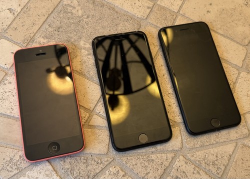 Apple iphone phone lot - apple, (3)