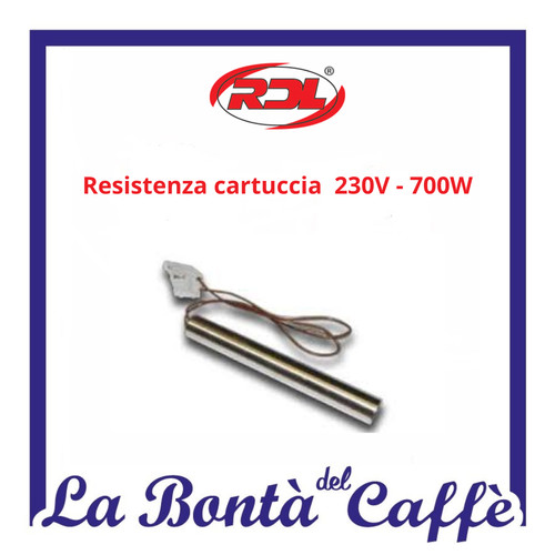 Resistenza cartuccia 230v 700w - resistenza, 230v-700w