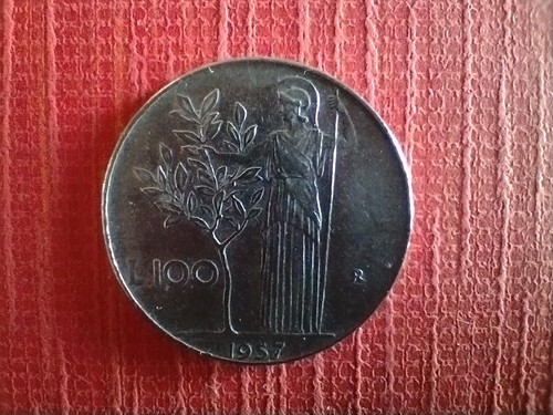 Moneta non comune circolata - circolata, da