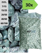 Ciottoli di marmo Verde Alpi -