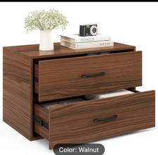 comodino salotto 2 cassetti