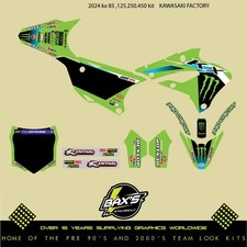 Kit Grafica Pro Circuit Kawasaki Kx 85 Kx125 Kx250 KXF 250 450 MX Motocross