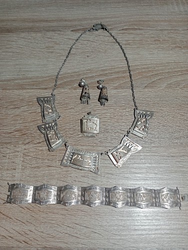 Argento 900 parure collana - 900,
