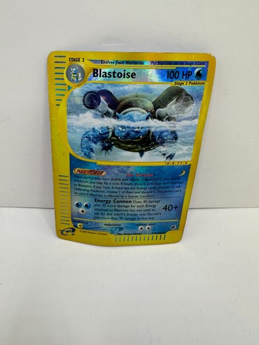 Blastoise 165 reverse holo - reverse,