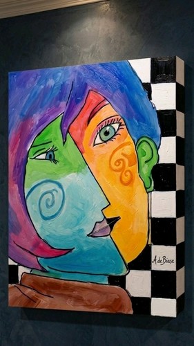 Quadro picasso donna a - ,