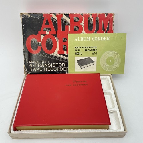 Vintage parrot album corder - parrot,