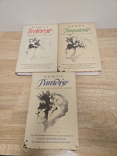 1981 vintage book set - book, dante's