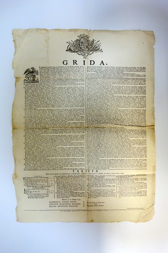 Grida tariffa della carta - grida,