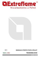 Manuale d'uso utente caldaia pellet Nordica Extraflame TEODORA EVO