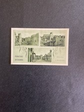 CARTOLINA  PIGNATARO INTERAMNA -DISTRUTTA E RICOSTRUITA-VEDUTINE- VIAGGIATA 1955