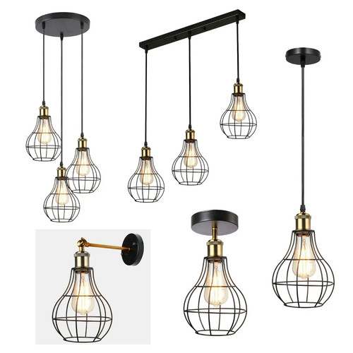 Lampada sospensione paralume - a,