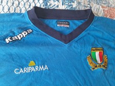 MAGLIETTA T-SHIRT VINTAGE ITALIA RUGBY KAPPA 3XL  CARIPARMA. OFFICIAL