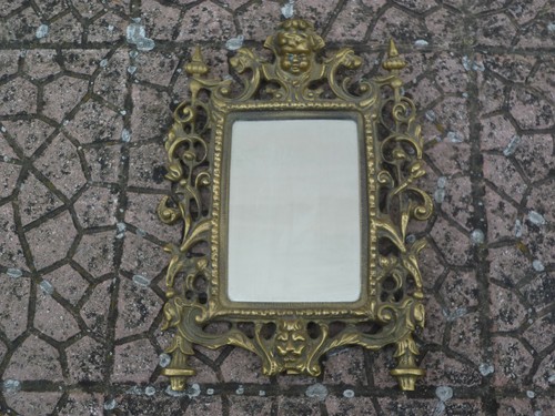 Antica cornice bronzo da - cornice,