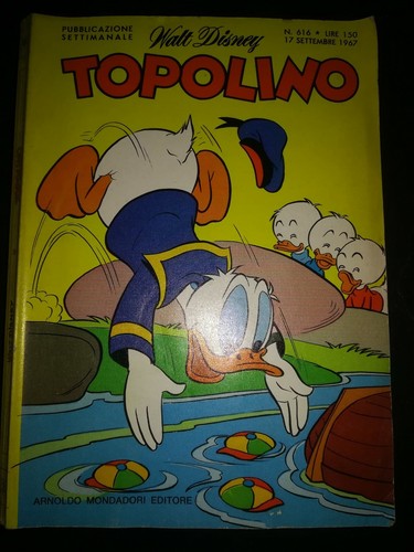 Fumetto topolino numero 616 - fumetto,