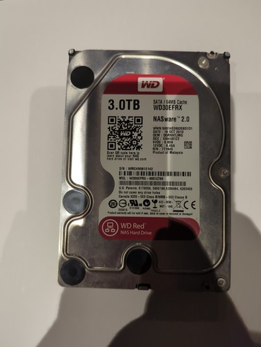 Western digital rosso - rosso, 3tb