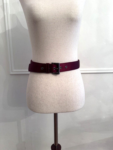 Cintura prada bordeaux raso - cintura,
