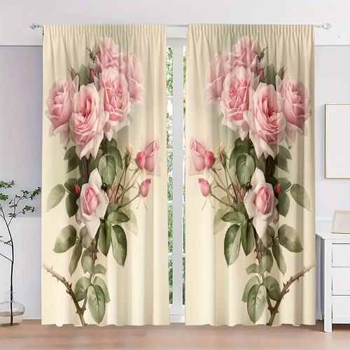 2pcs tende rosa - tende,