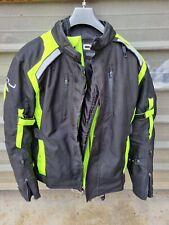 giacca moto 4 stagioni marca OJ taglia L completa di paraschiena