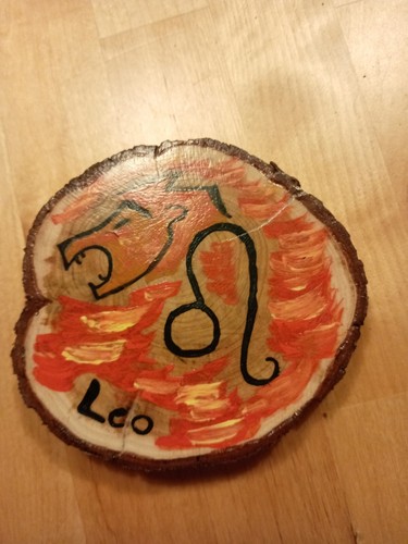 Dipinto mano legno - mano, su