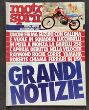 MOTOSPRINT 46/1984 HONDA VF 400 TROFEO MORINI KANGURO 350 LAVERDA LB CUSTOM 125